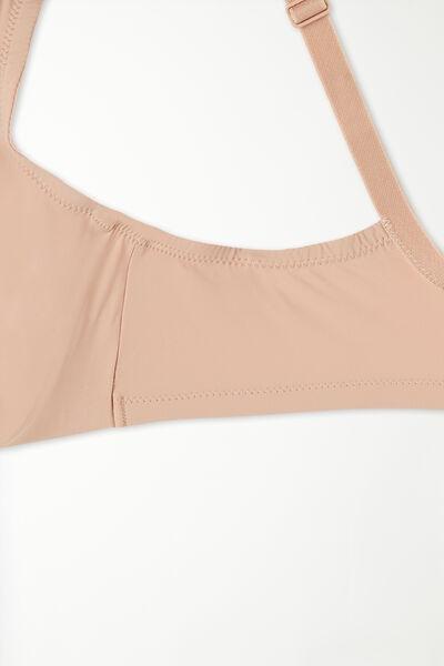 Beige Unpadded Balconette Bra, Natural Blush, large image number 8