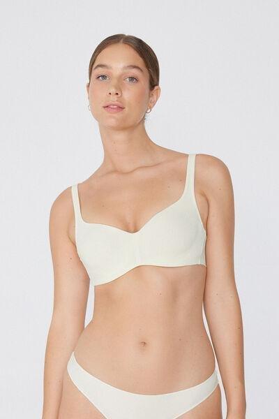 Tezenis - Cream Paris Recycled Microfibre Balconette Bra