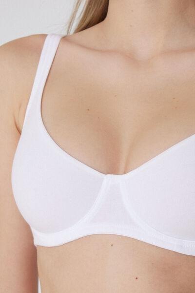 White Paris Balconette Bra, , large image number 3