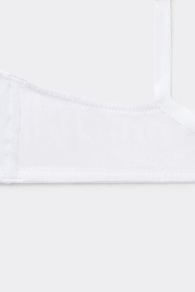 White Paris Balconette Bra, White, large image number 5