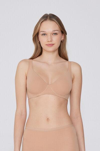 Beige Paris Balconette Bra, , large image number 0