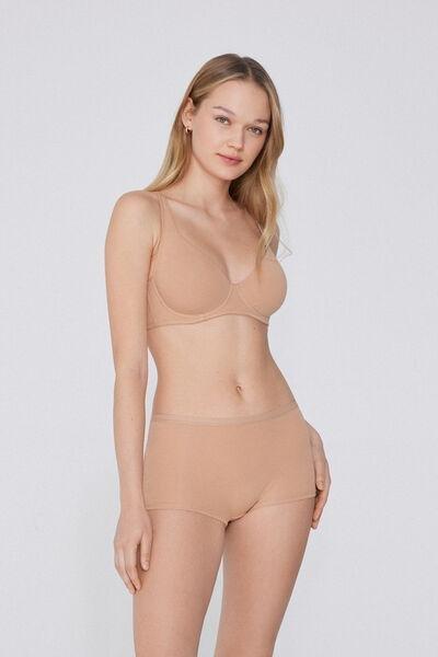 Beige Paris Balconette Bra, , large image number 1