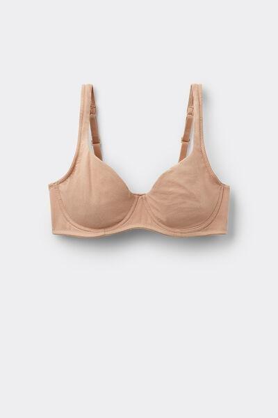 Beige Paris Balconette Bra, , large image number 4