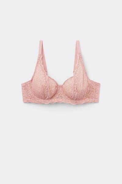 Pink Unpadded Balcony Bra, 5701_313Y, large image number 4