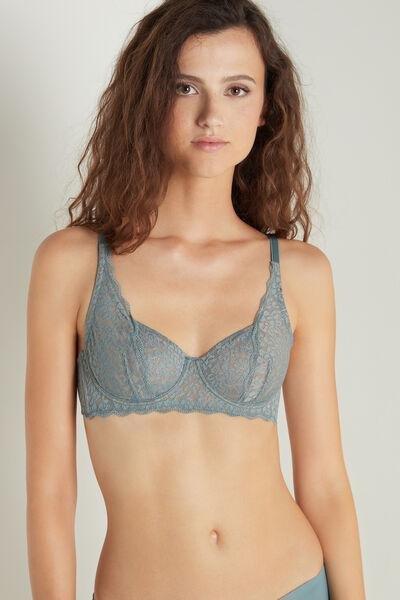 Grey Paris Recycled Lace Unpadded Balconette Bra, 5701_322U, large image number 0