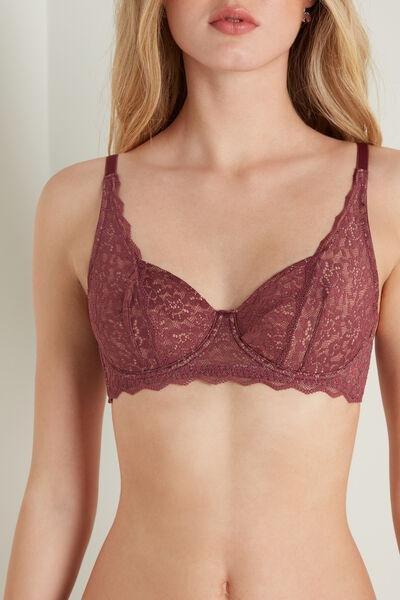 Pink Paris Recycled Lace Unpadded Balconette Bra, 5701_364U, large image number 0