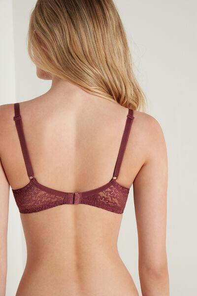 Pink Paris Recycled Lace Unpadded Balconette Bra, 5701_364U, large image number 2