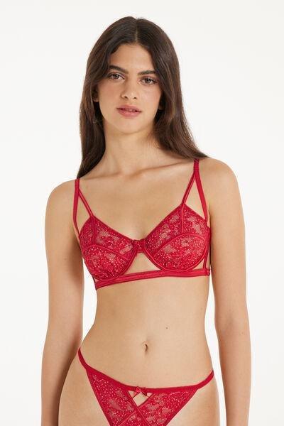 Polka Dots Paris Balconette Bra 