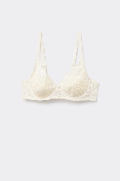 White Paris Pearl Dream Balconette Bra, 5701_677V, large image number 4