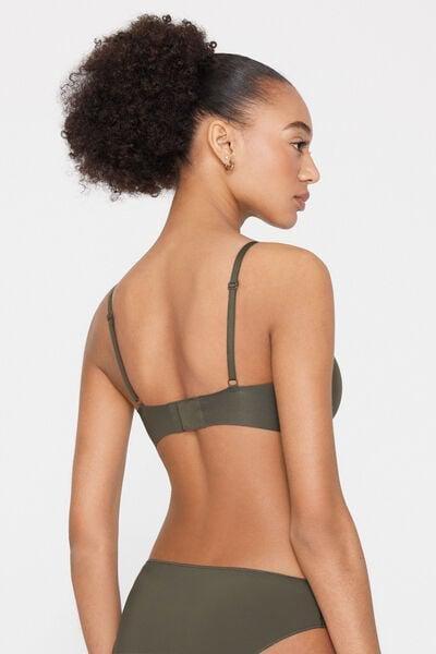 Green Natural Lifting Laser Cut Triangle Bra, 5701_226Z, large image number 2