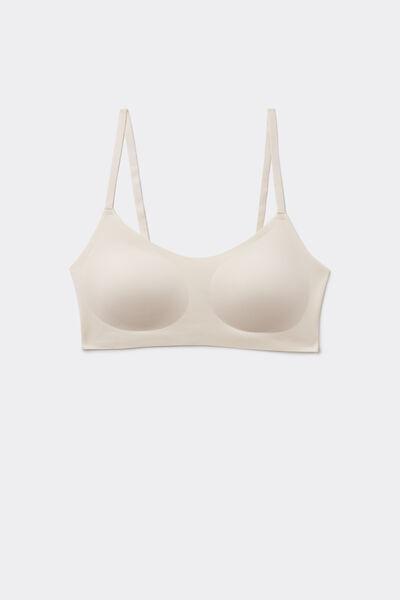 Cream Natural Lifting Plus Laser Cut Push-Up Bra, Ivory Cream, large image number 1