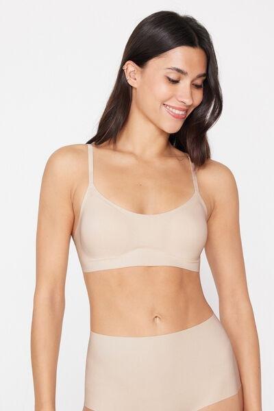 Cream Natural Lifting Plus Laser Cut Push-Up Bra, Ivory Cream, large image number 5