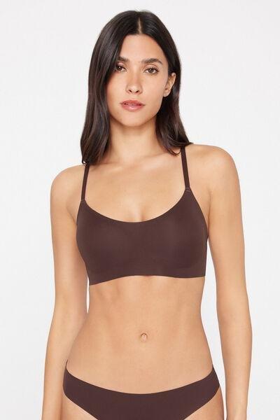 Brown Natural Lifting Plus Laser Cut Push-Up Bra, 5701_680Z, large image number 4