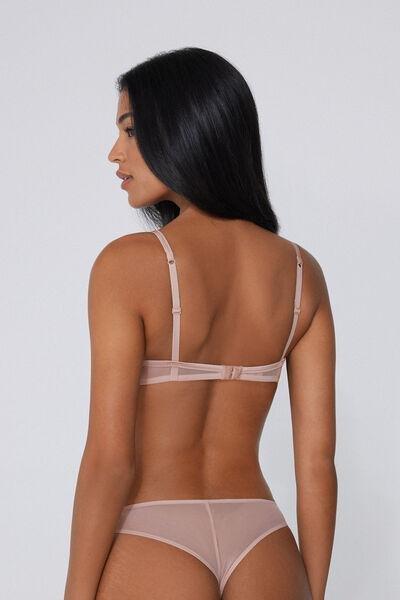Pink Venice Rose Wonder Padded Lace Push-Up Lace Bra, 5701_982Y, large image number 2