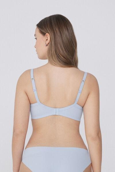 Blue Vienna Balconette Bra, 5701_307Y, large image number 2