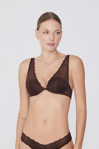 Brown Miami Balconette Bra, 5701_830W, large image number 1