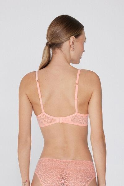 APRICOT Wien Recycled Lace Slightly Padded Balconette Bra, 5701_514W, large image number 2