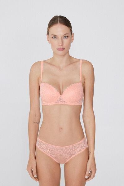APRICOT Wien Recycled Lace Slightly Padded Balconette Bra, 5701_514W, large image number 3