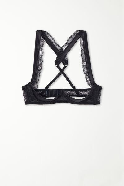 Lace and chaffed Microfibre Carioca
