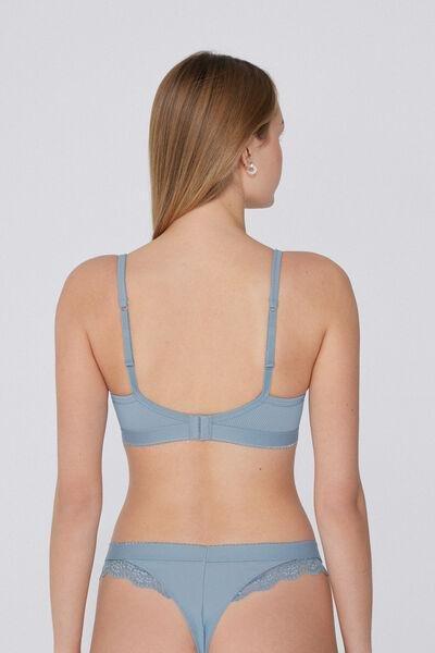 Blue Lounge Retreat Balconette Bra, 5701_326Y, large image number 2