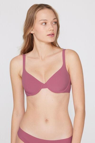 Pink Athens Recycled Microfibre Push-Up Bra, 5701_179Z, large image number 1