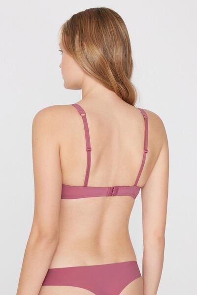 Pink Athens Recycled Microfibre Push-Up Bra, 5701_179Z, large image number 2