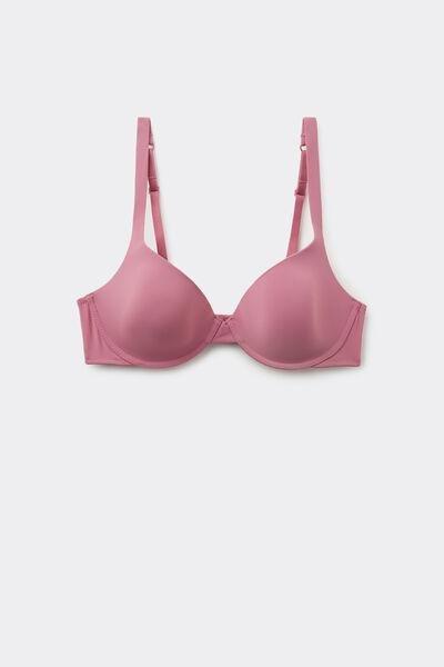 Pink Athens Recycled Microfibre Push-Up Bra, 5701_179Z, large image number 4