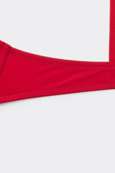 Red Push-Up Microfibre Bra, 5701_873V, large image number 5