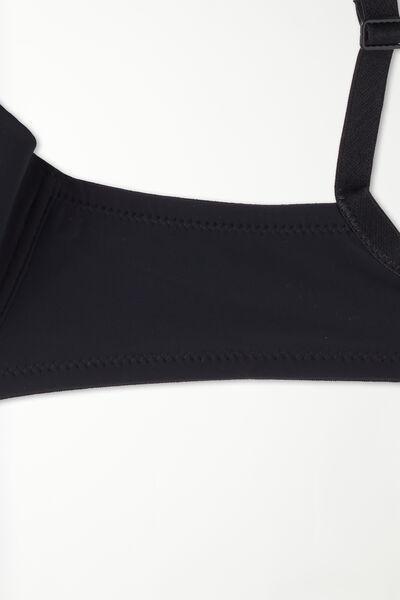 Black Full Cover Balconette Bra, , large image number 6