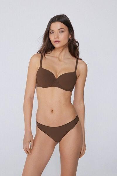 Caramel Full Coverage Balconette Bra, 5701_304Y, large image number 0