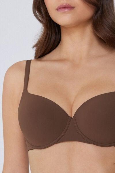 Caramel Full Coverage Balconette Bra, 5701_304Y, large image number 3