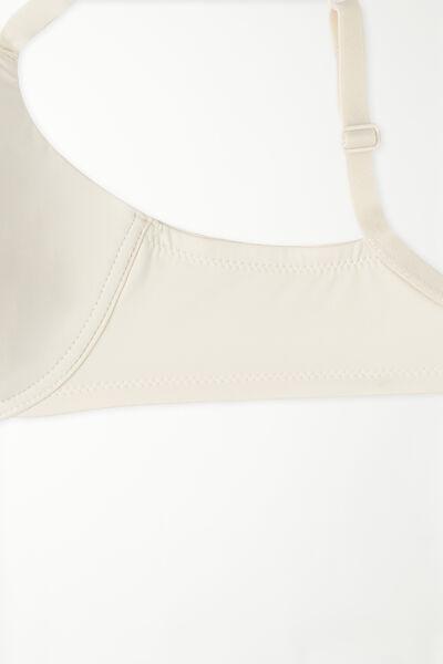 Cream Prague Full Cover Balconette Bra, , large image number 6