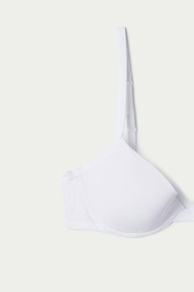حمالة صدر أثينا بيضاء من المايكرو"ايبر للنساء, White, large image number 8