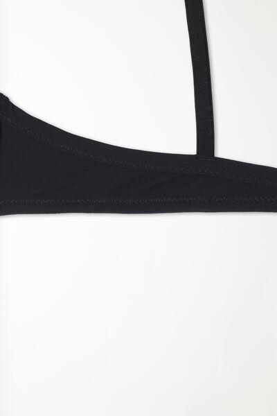 Black Athens Microfibre Push-Up Bra, , large image number 7