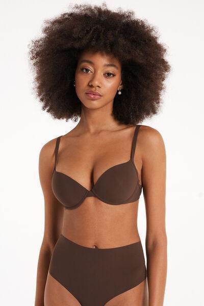 Brown Push-Up Bra, , large image number 0