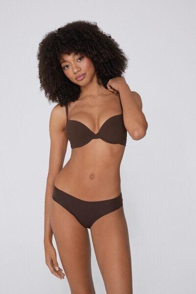 Brown Push-Up Bra, , large image number 1