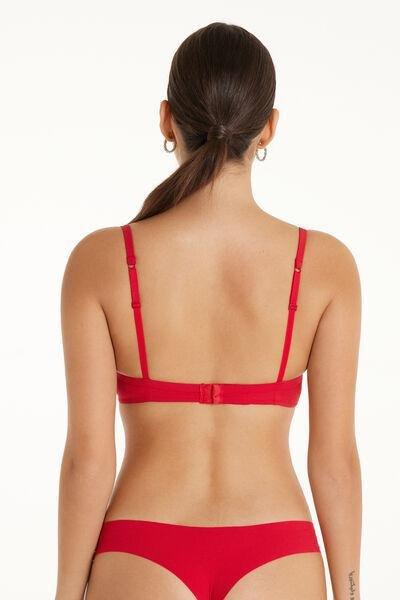 Red Athens Push-Up Bra, 5701_873V, large image number 2