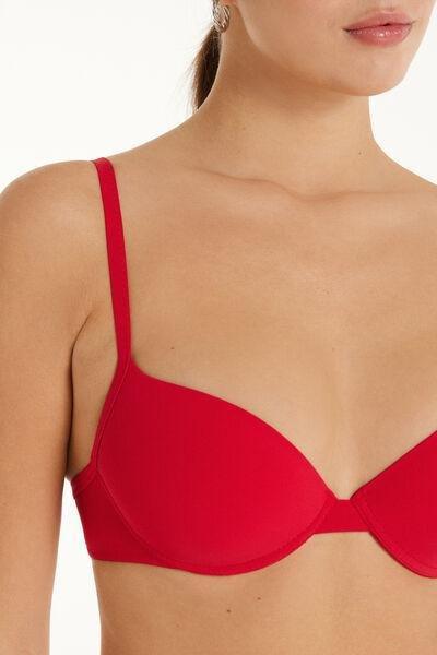 Red Athens Push-Up Bra, 5701_873V, large image number 3