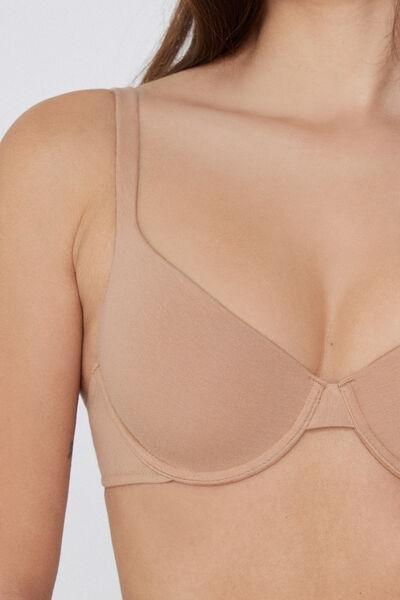 Beige Push-Up Bra, , large image number 3