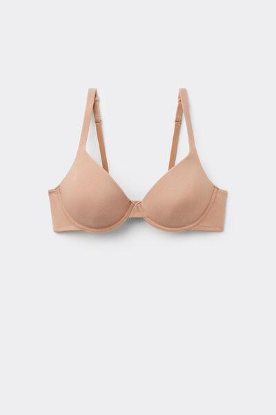 Beige Push-Up Bra, , large image number 4