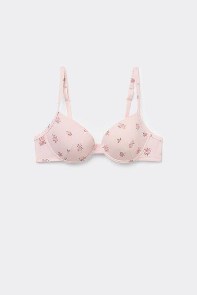 Pink Athens Printed Push-Up Bra, 5701_324Y, large image number 4