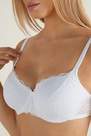 Tezenis - White Prague Full Cover Recycled Lace Balconette Bra