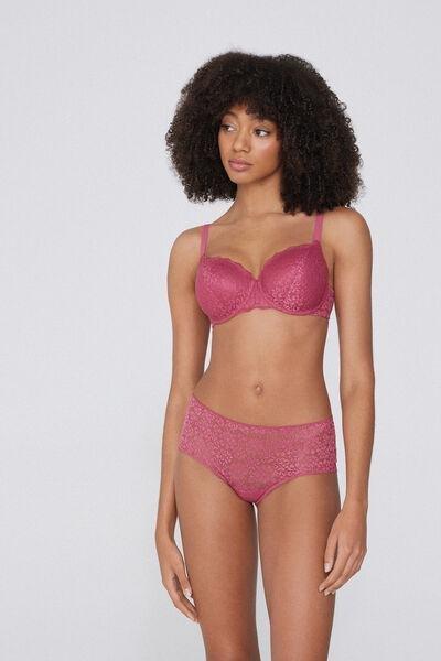 Pink Full Cover Balconette Bra, 5701_322Y, large image number 0