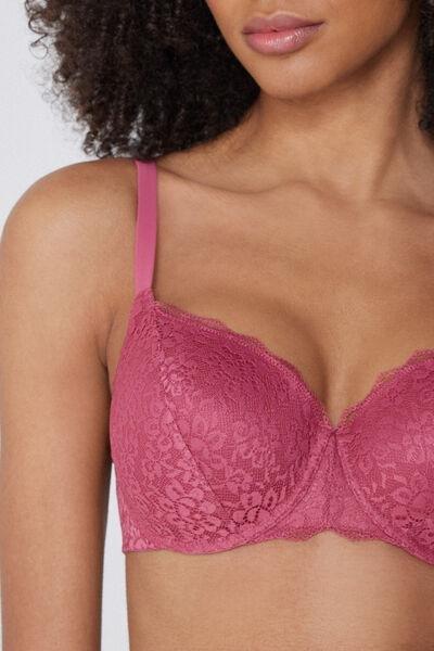 Pink Full Cover Balconette Bra, 5701_322Y, large image number 3
