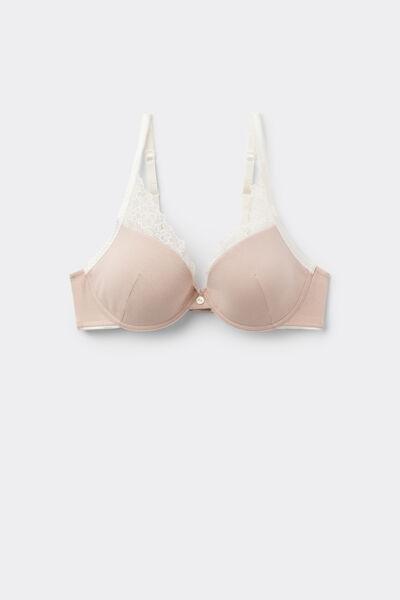 Pink Delicate Touch Push-Up Bra, 5701_310Y, large image number 2
