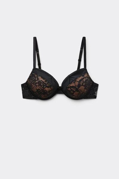 Black Armony Push-Up Bra, Black, large image number 4