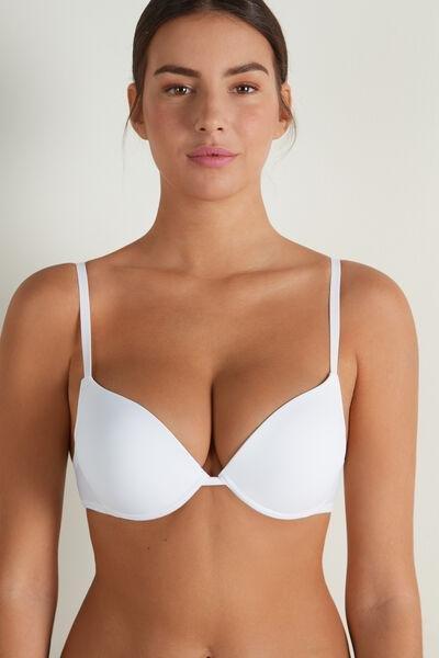 White Los Angeles Super Microfibre Push-Up Bra