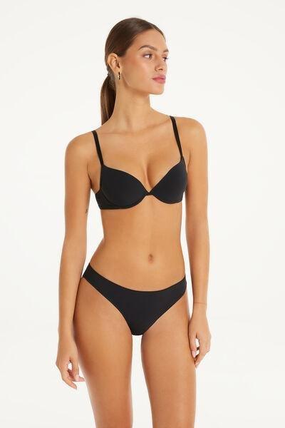 Tezenis - Black Los Angeles Super Microfibre Push-Up Bra