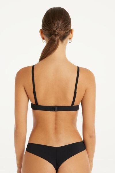 Tezenis - Black Los Angeles Super Microfibre Push-Up Bra