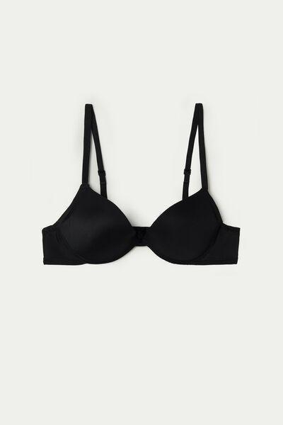 Black Super Push-Up Bra, , large image number 4